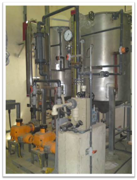 پروژه پکیج شیمیایی تزریق هیپو کلریت