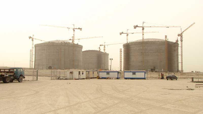 پروژه احداث کامل واحدهای تصفیه خانه آب برای واحد مایع گاز ایران LNG